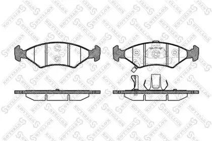 513 022B-SX STELLOX Комплект тормозных колодок, дисковый тормоз